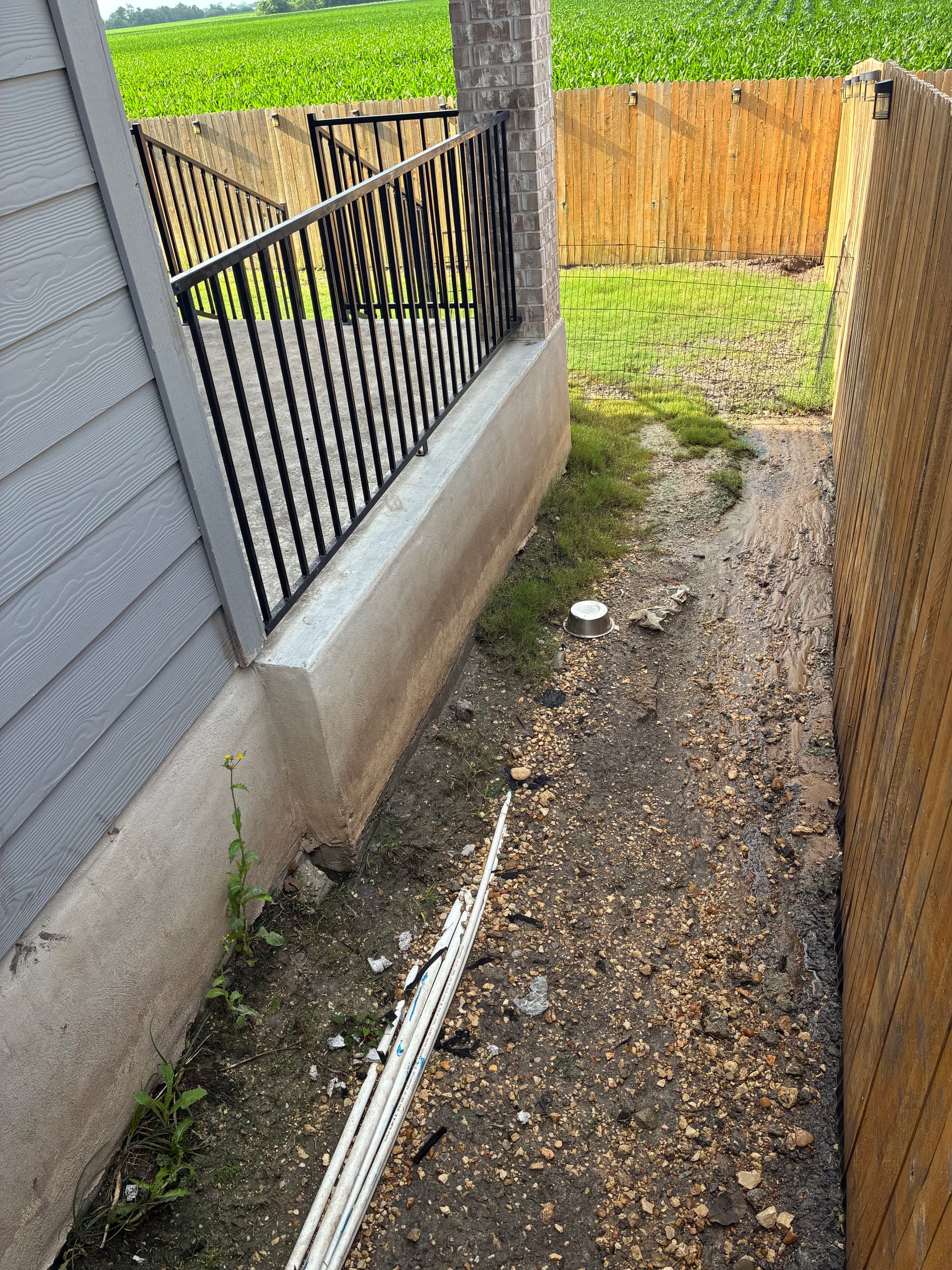 Gallery photos for Dry Creek Bed Fix for Eroded Side Yard Drainage: Image #4