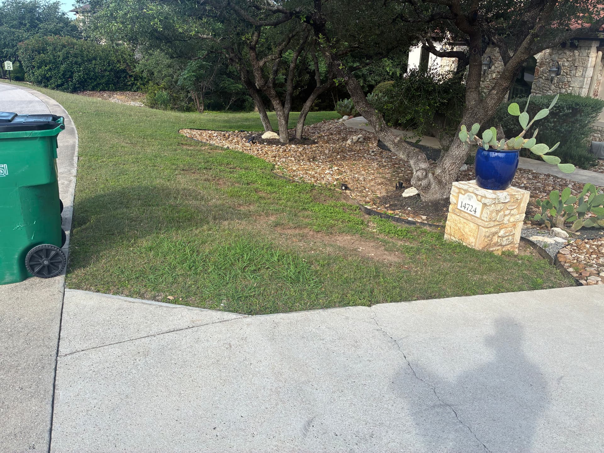 Gallery photos for Lakeway Lawn Gets a Full Sod Install From the Ground Up: Image #1