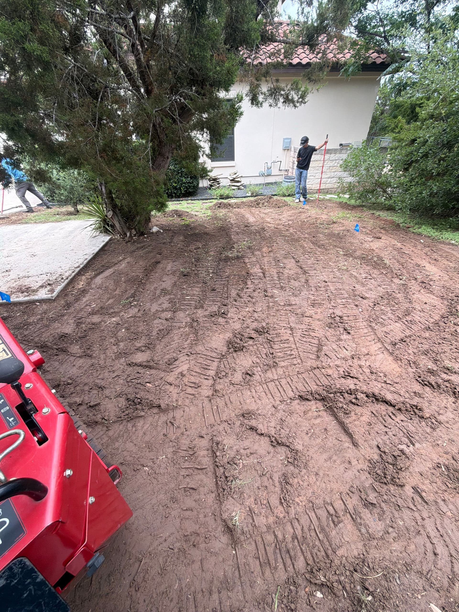 Gallery photos for Lakeway Lawn Gets a Full Sod Install From the Ground Up: Image #7