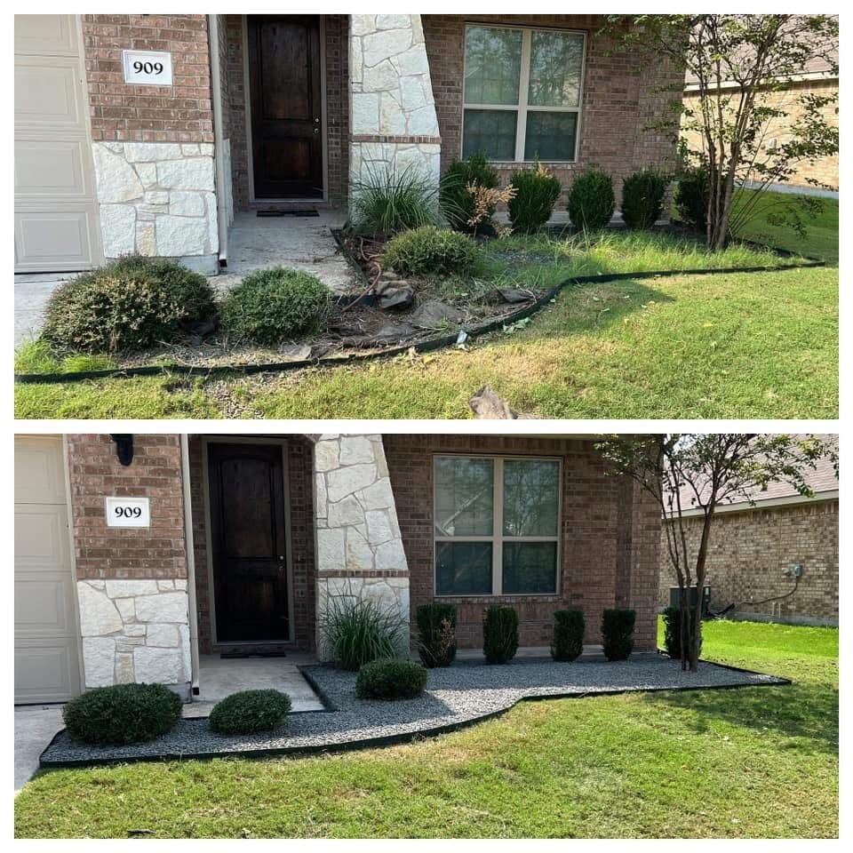 Landscape Transformation Projects Across Hutto, Round Rock, and Pflugerville