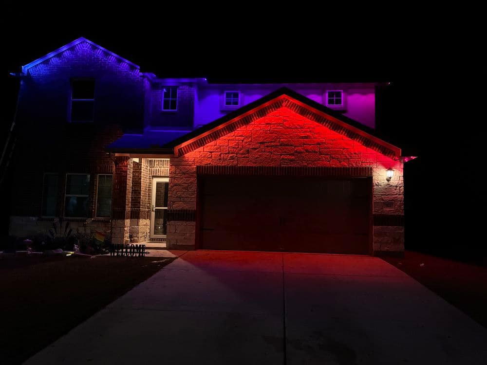 Gallery photos for Stunning Permanent Lighting Installation in Hutto, TX: Image #2