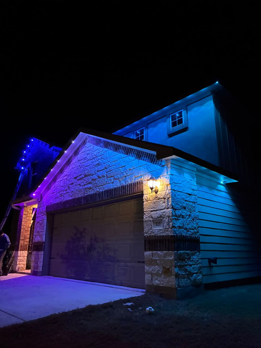 Project Stunning Permanent Lighting Installation in Hutto, TX image