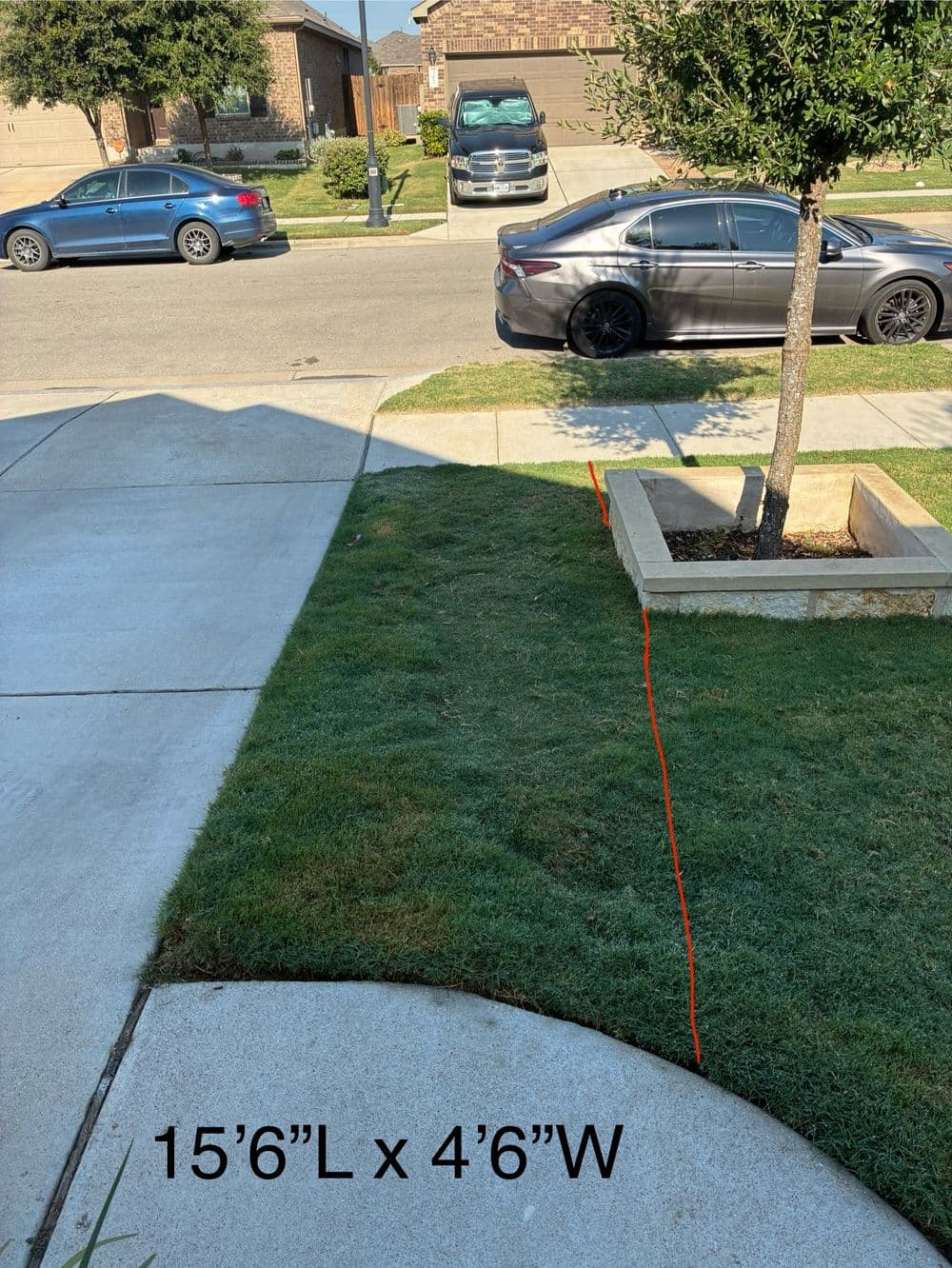 Gallery photos for Concrete Paver Pathway Installation in Hutto: Image #1