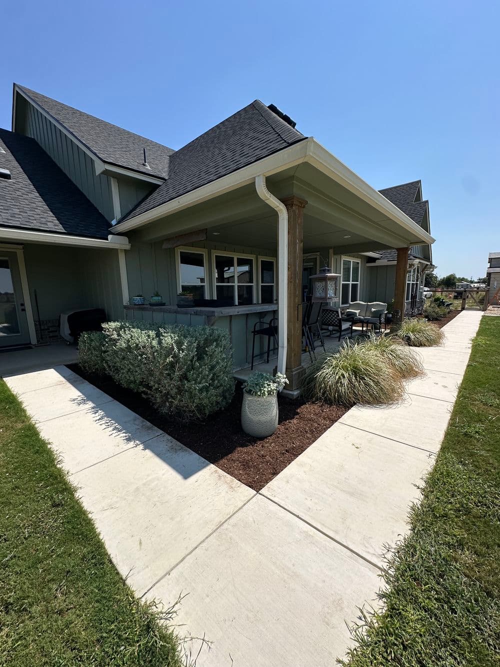 Gallery photos for Landscape Transformation by Our Team in Taylor, TX: Image #1
