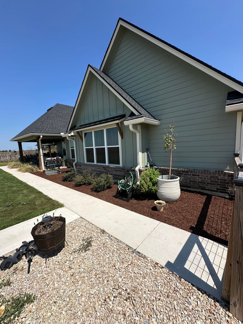 Landscape Transformation by Our Team in Taylor, TX