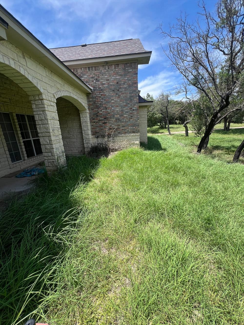 Gallery photos for Limestone Paver Walkway Installation in Harker Heights: Image #2