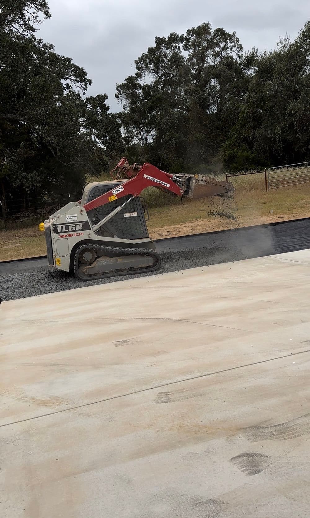 Project Blackstar Gravel Driveway Built Right Near Lakeway TX image