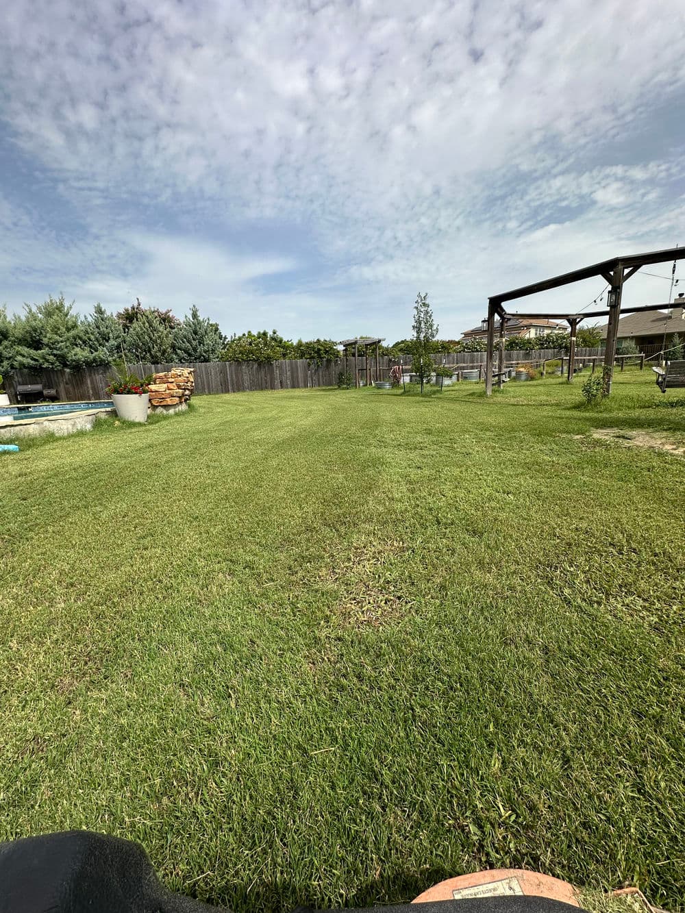 Gallery photos for Backyard Grading and Seeding Near Lakeway TX: Image #3